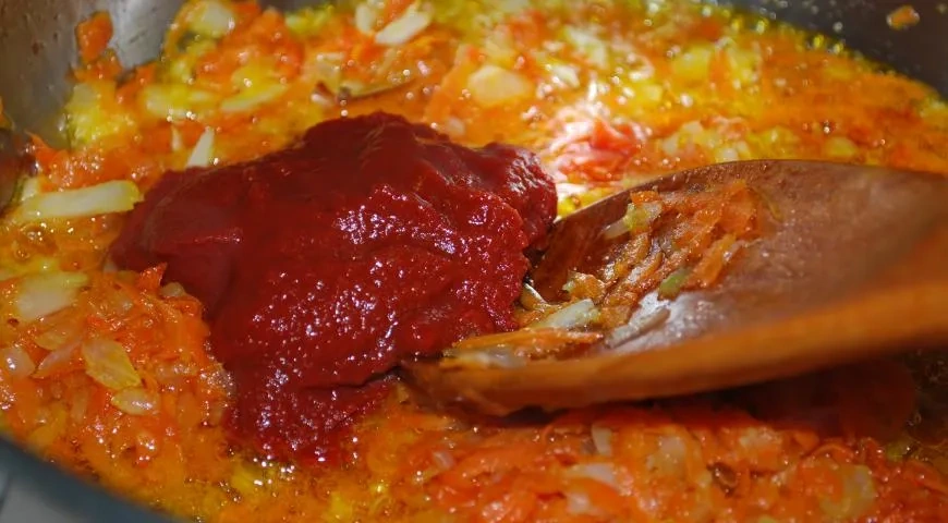 Голубцы в листьях мангольда: шаг 3