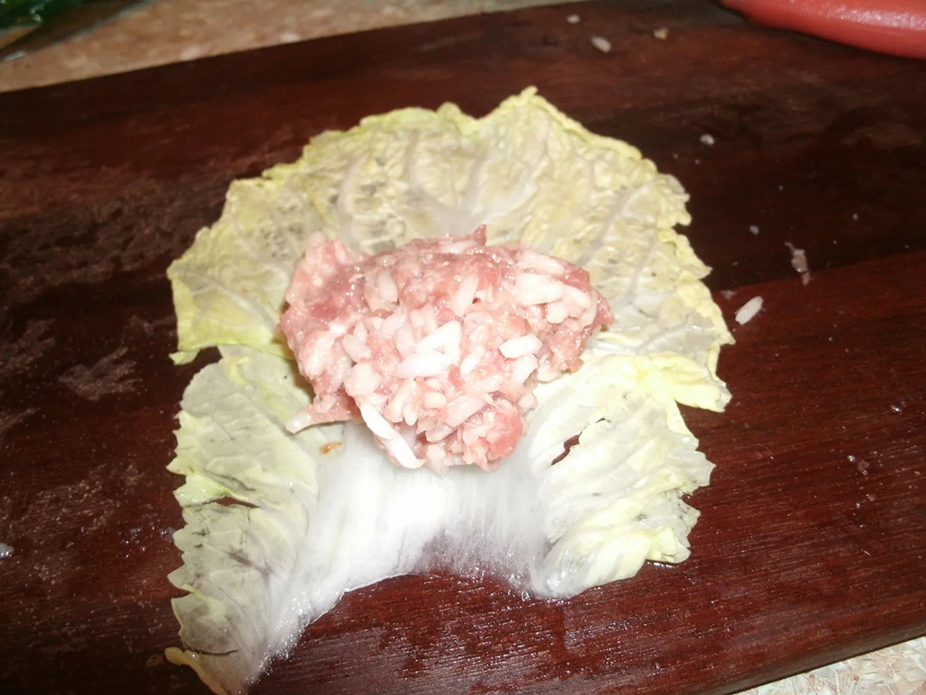 Голубцы из пекинской капусты с индейкой: шаг 3