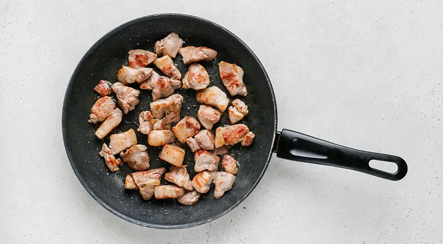 Горячая сковородка со свининой: шаг 3