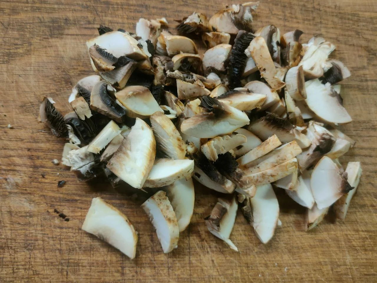 Шаг 3: Грибная начинка для блинов