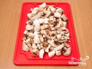 Шаг 3: Грибного супа-пюре из шампиньонов