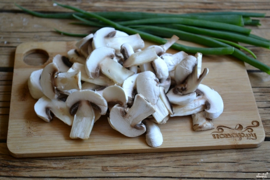 Шаг 3: Грибной крем-суп из шампиньонов