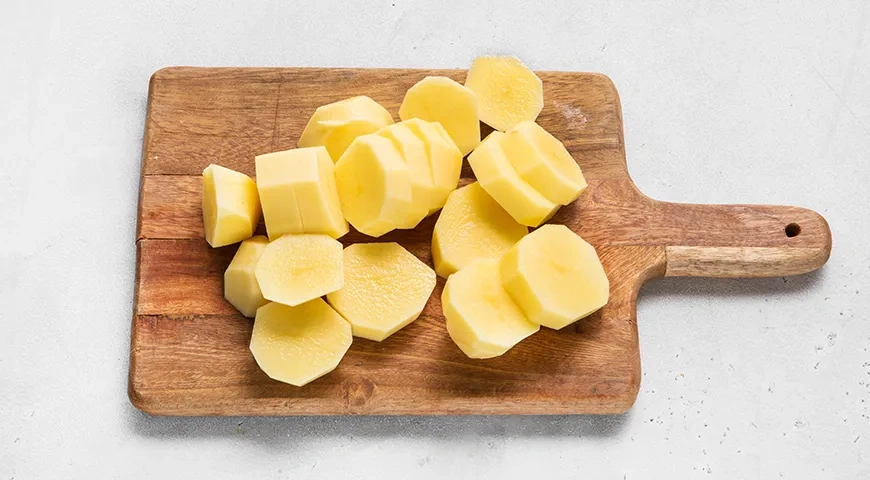 Хашлама с картофелем: шаг 3