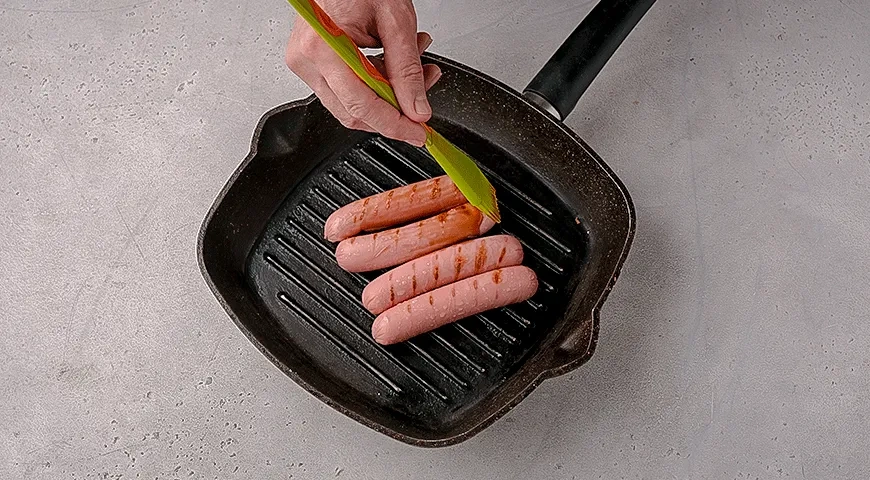 Хот-дог терияки: шаг 3