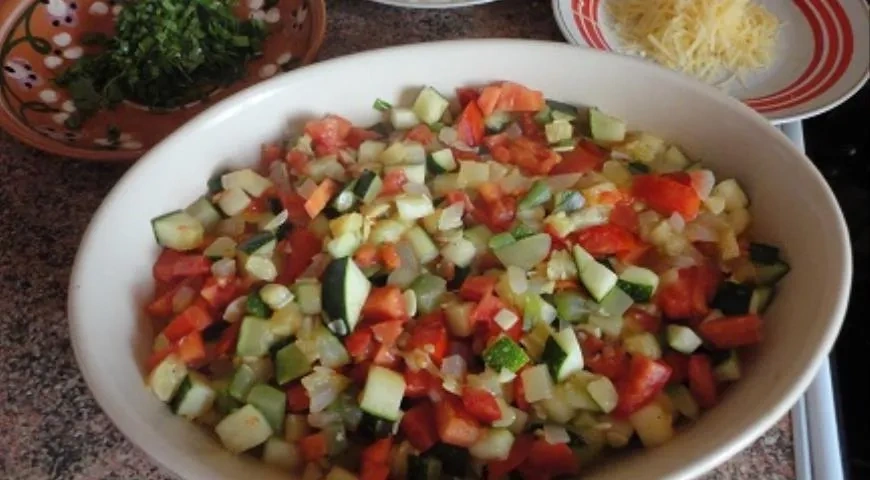 Кабачки по-итальянски: шаг 3