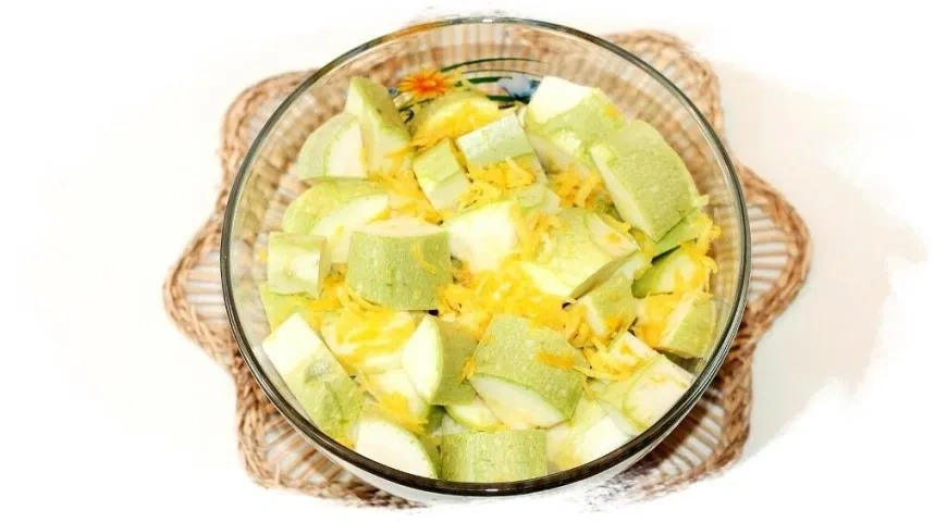 Кабачково-лимонный джем с имбирем: шаг 3