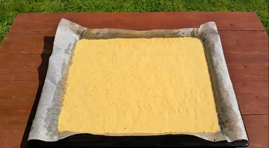 Кабачковый рулет: шаг 3