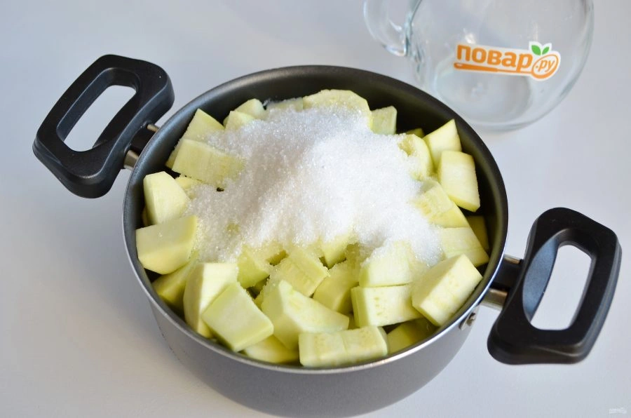 Шаг 3: Кабачок как а на на с на зиму