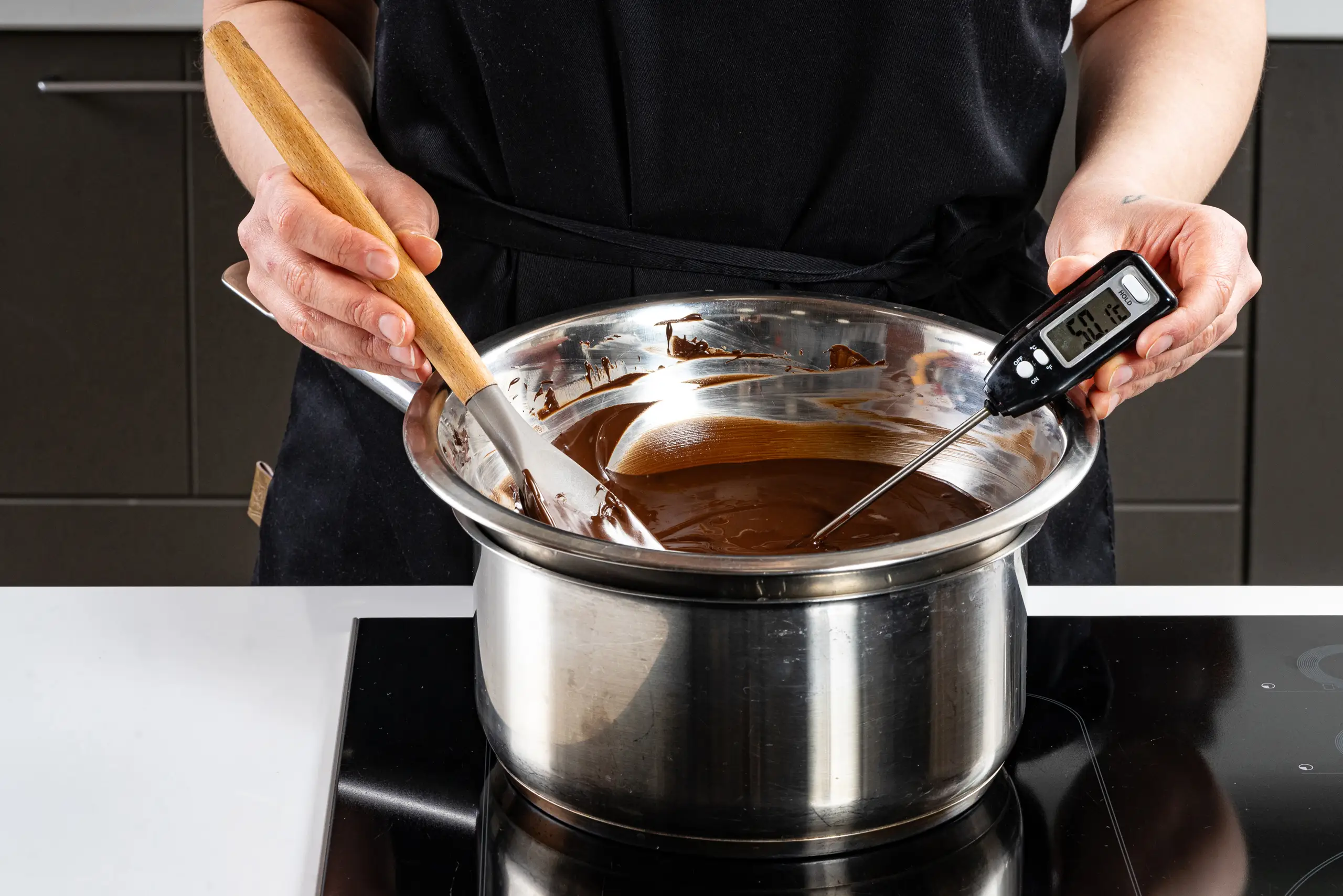 Шаг 3: Как темперировать шоколад