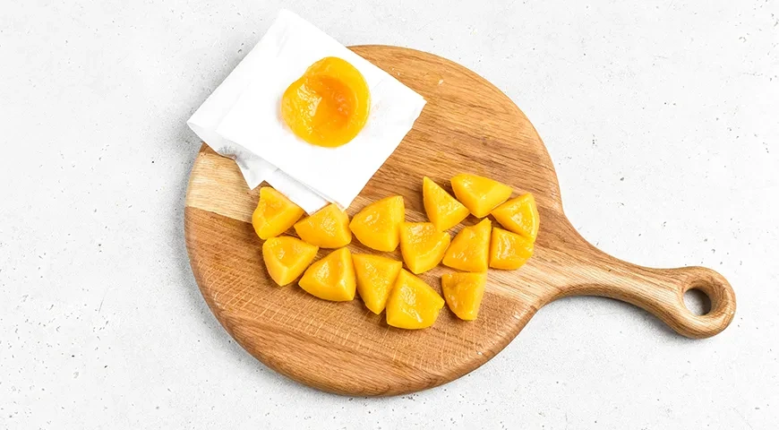 Канапе с курицей на шпажках: шаг 3