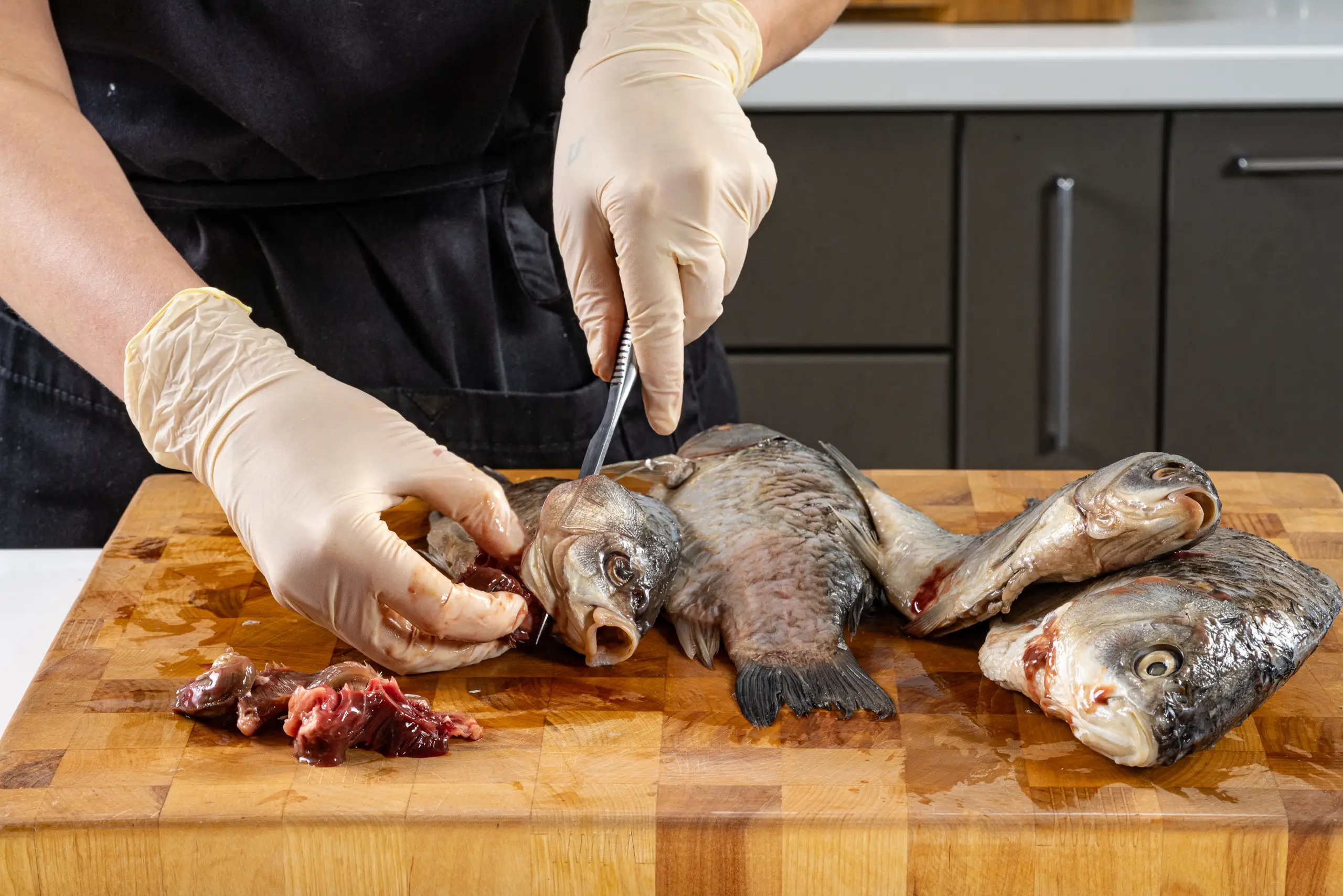 Шаг 3: Караси в сметане