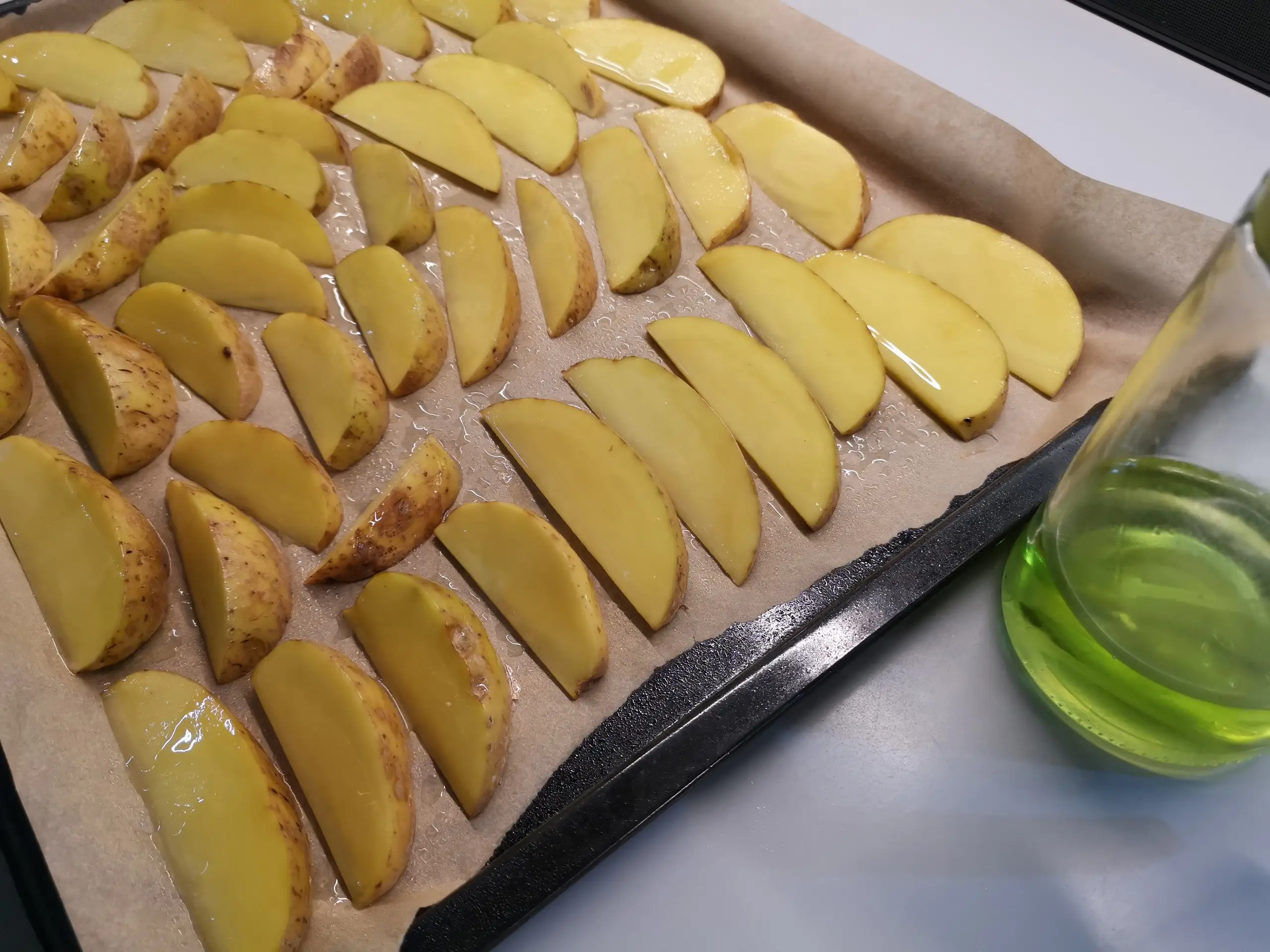 Шаг 3: Картофель в духовке