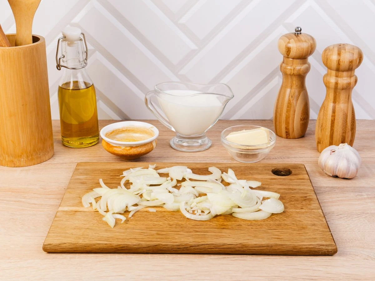 Шаг 3: Картофель в молоке, запеченный в духовке