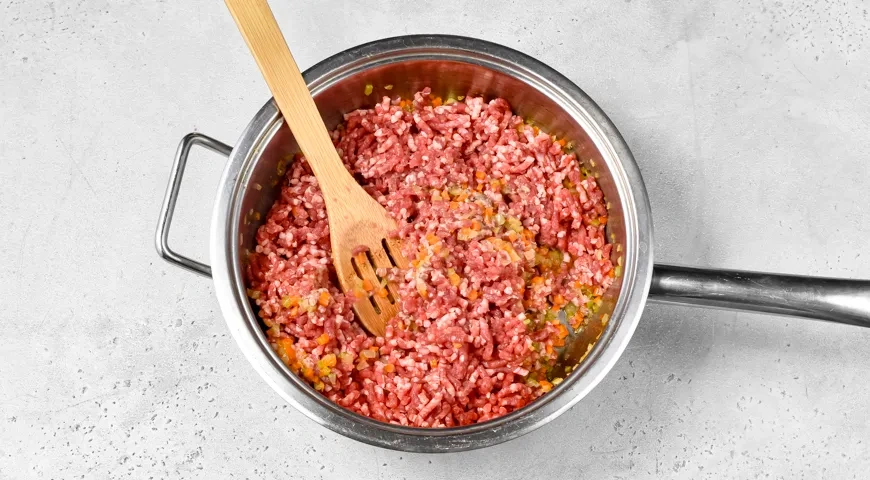 Картофельная лазанья с фаршем: шаг 3