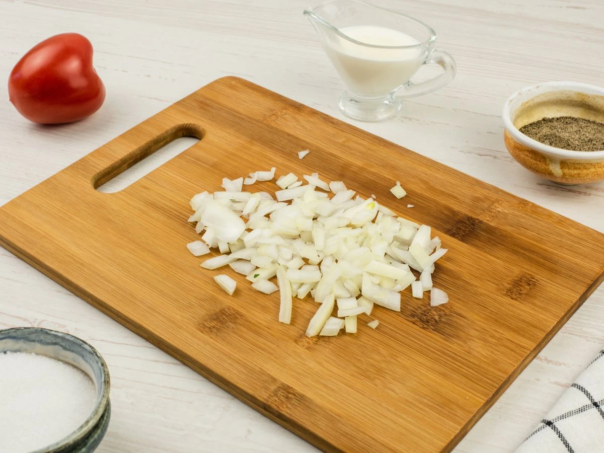 Шаг 3: Картофельная запеканка с говяжьим фаршем и помидорами