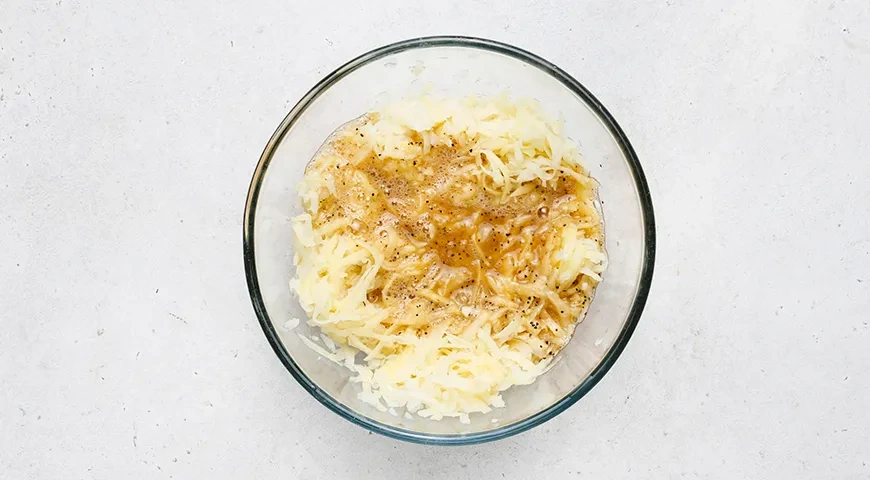 Картофельные пп-драники: шаг 3