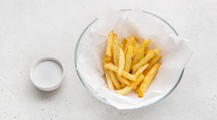 Картошка фри во фритюрнице: шаг 3