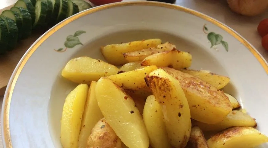 Картошка по-домашнему: шаг 3