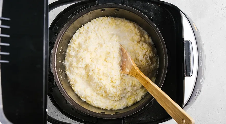 Каша «Дружба» в мультиварке: шаг 3