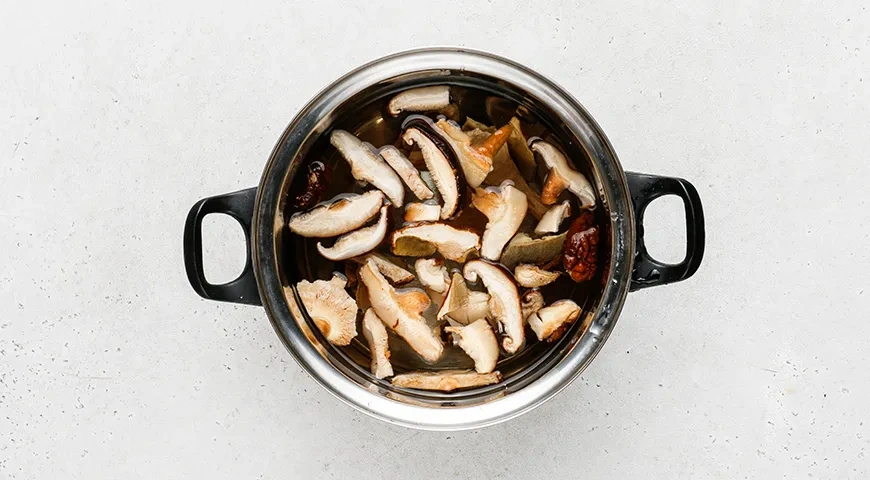 Каша гурьевская из гречневой крупы: шаг 3