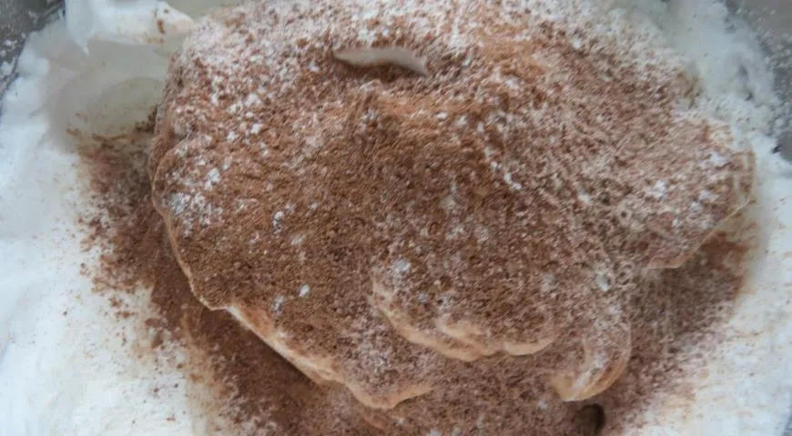 Каштановый торт: шаг 3