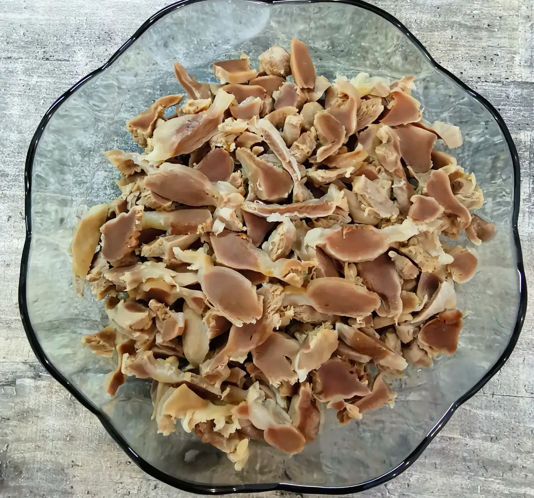 Хе из куриных желудков по-корейски: шаг 3