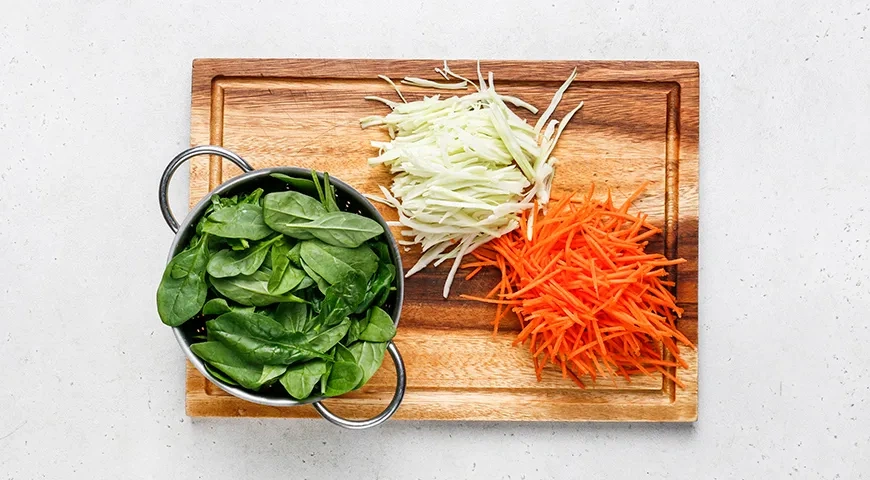 Кимбап с тунцом: шаг 3