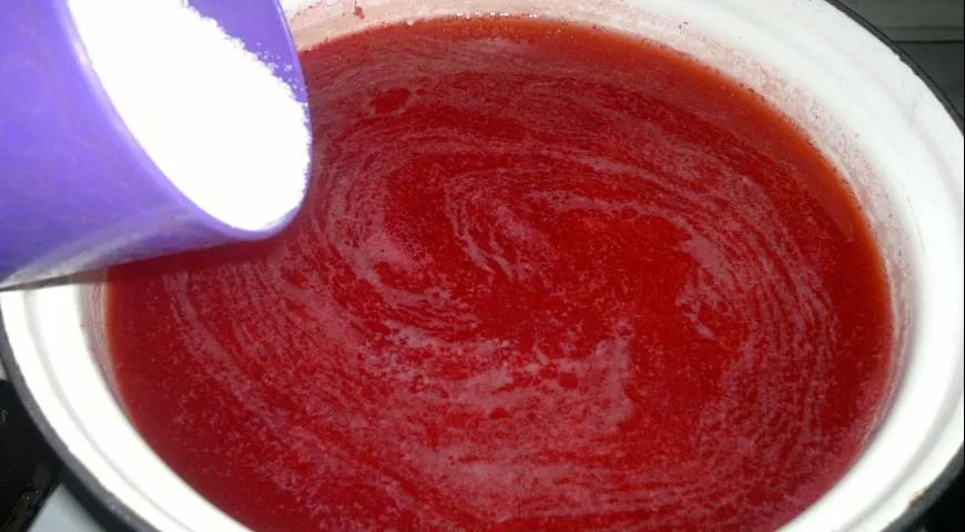 Кизиловый кисель: шаг 3