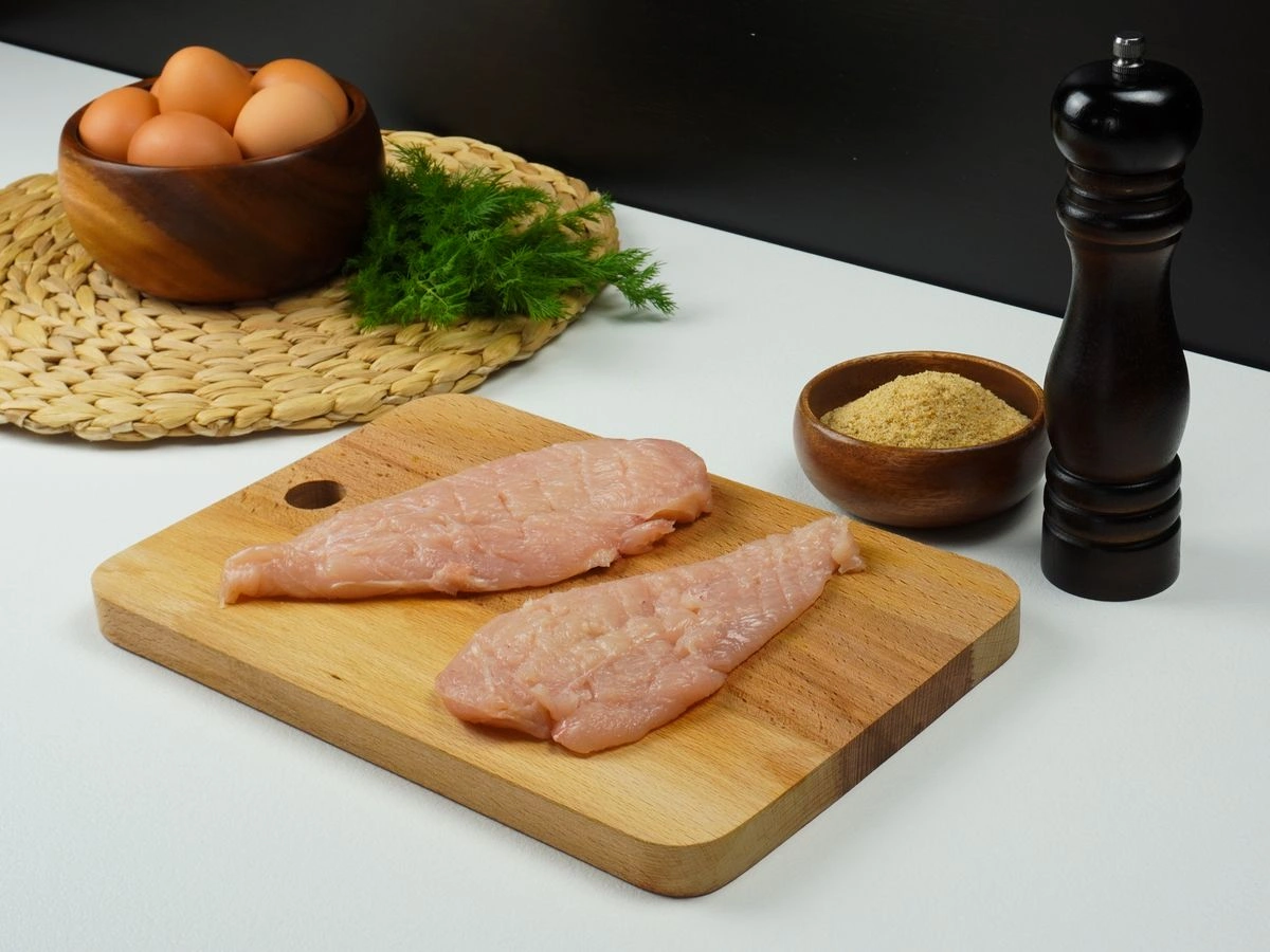 Шаг 3: Классический шницель в панировке