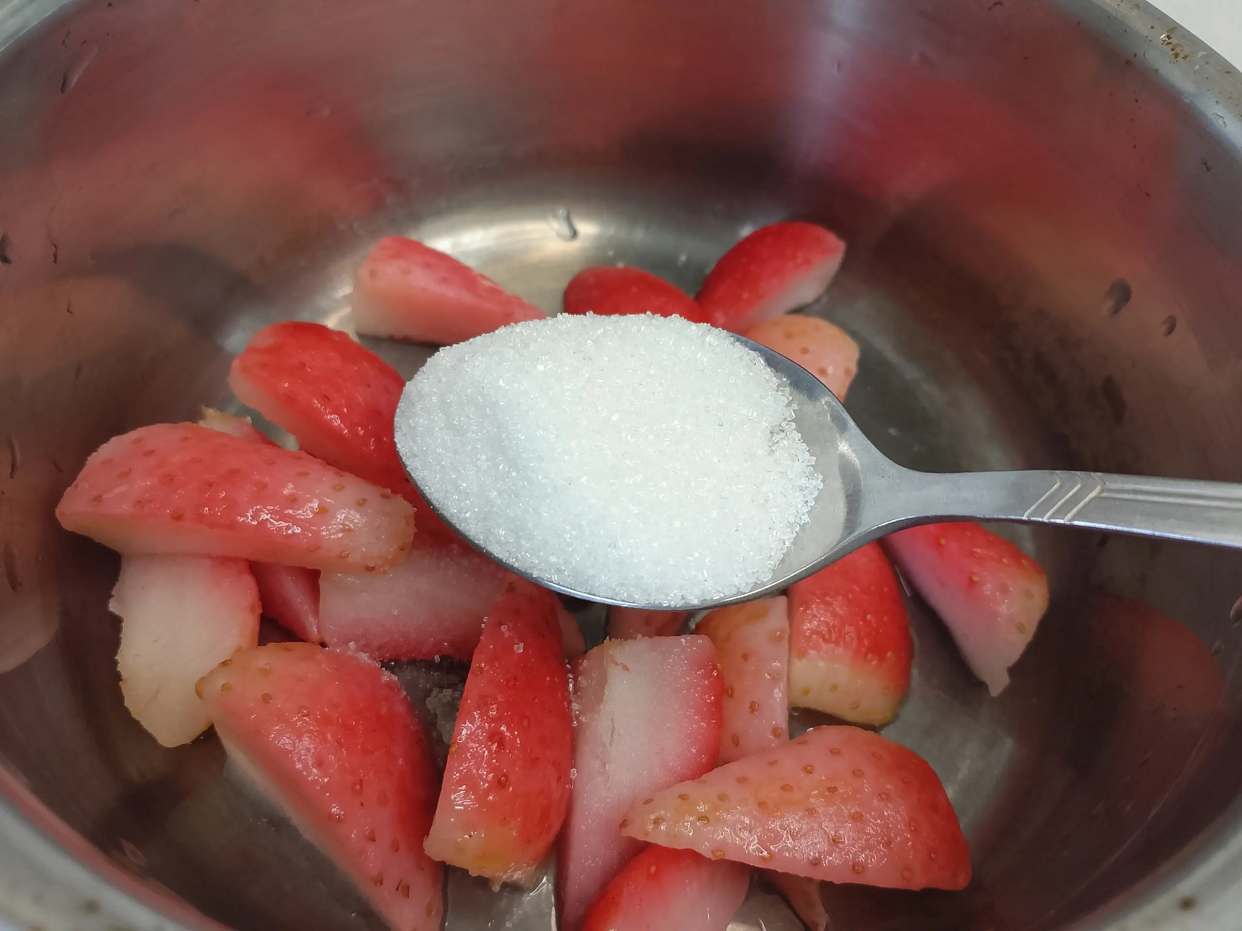 Шаг 3: Клубничное какао