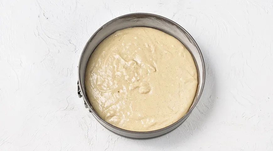 Кокосовый пирог на кефире со сливками: шаг 3