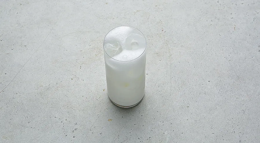 Коктейль «Снежный мохито»: шаг 3