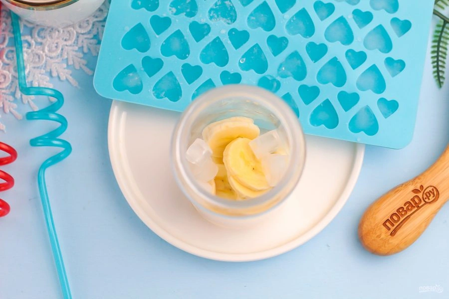 Шаг 3: Коктейль банан а мама