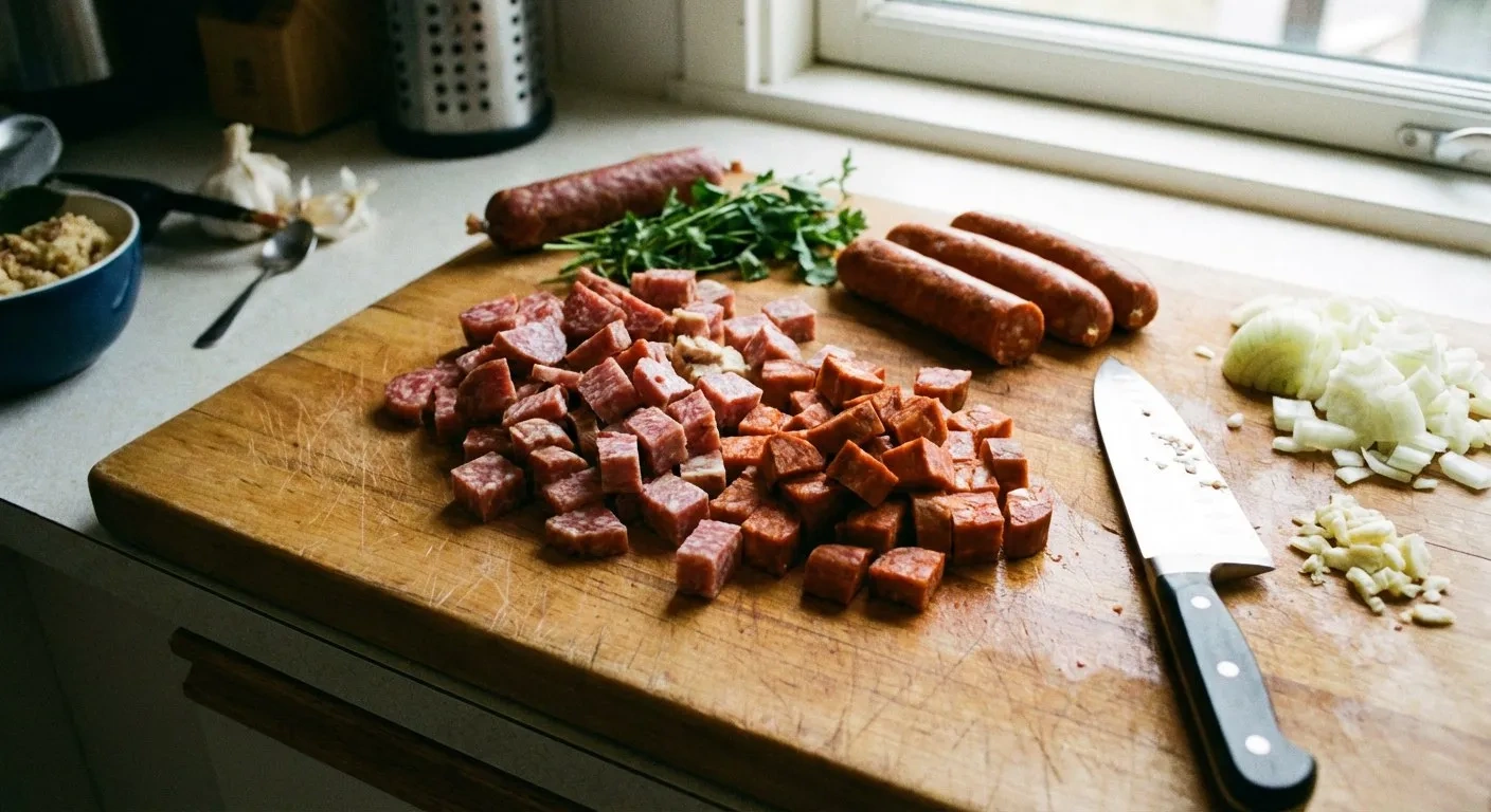 Копчёный микс: шаг 3