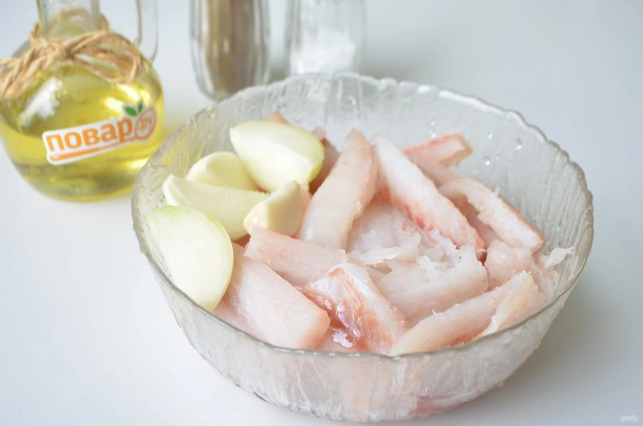 Шаг 3: Котлеты из филе минтая не жен к и