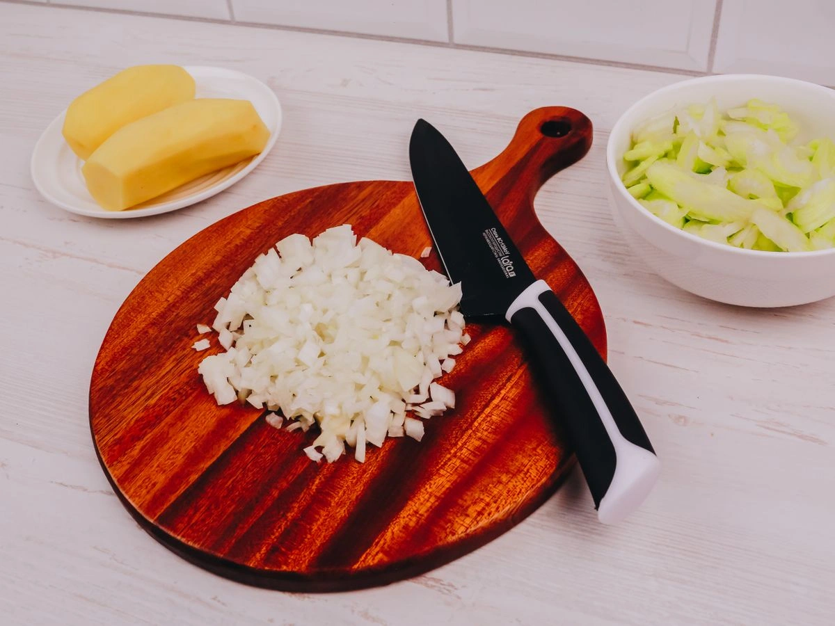 Шаг 3: Крем-суп с брокколи и шпинатом