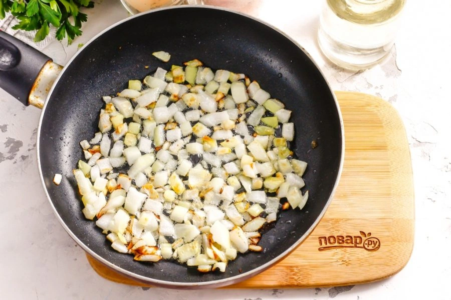 Шаг 3: Креветки в сливочночесночном соусе