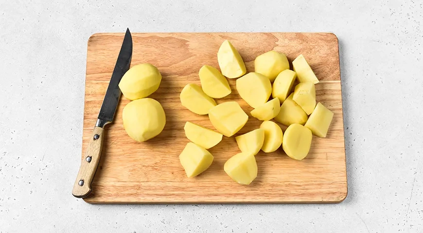 Курица с картошкой в томатной подливке: шаг 3