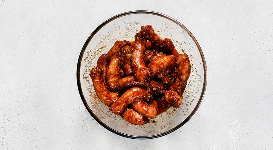 Куриные шейки в духовке: шаг 3