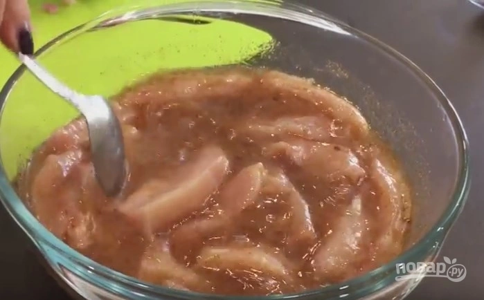 Шаг 3: Куриные стрипсы как в kfc