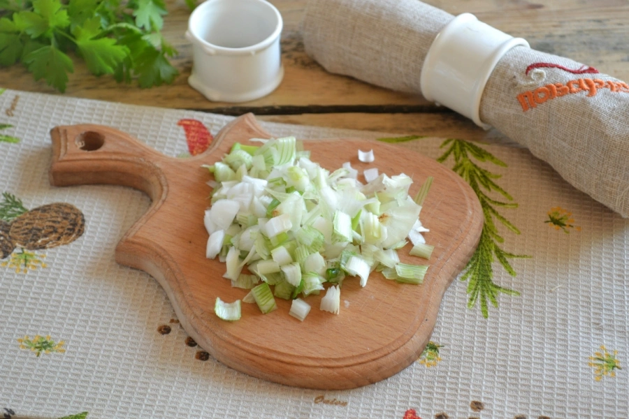 Шаг 3: Куриный суп с вермишелью