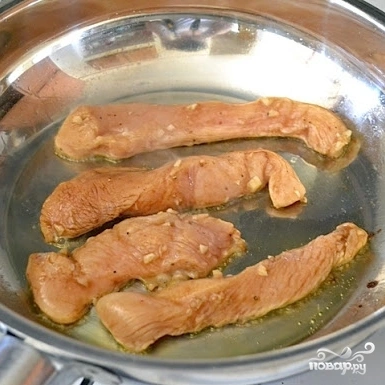 Шаг 3: Курица в медовом соусе