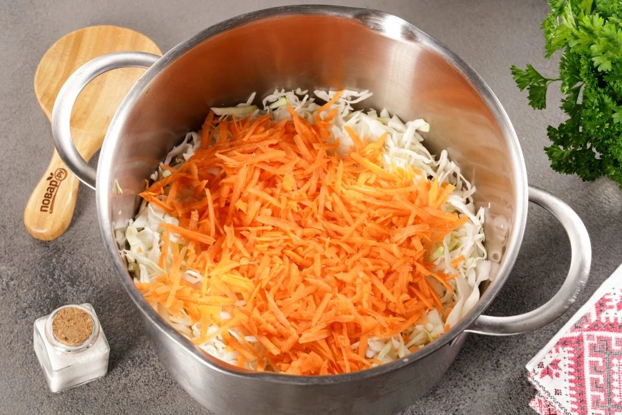 Шаг 3: Квашеная капуста