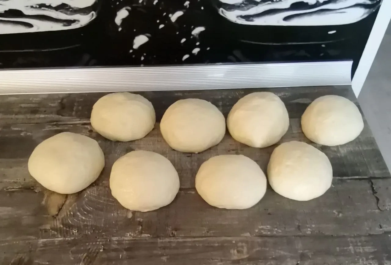 Кыямале пиде, вкусные пирожки: шаг 3