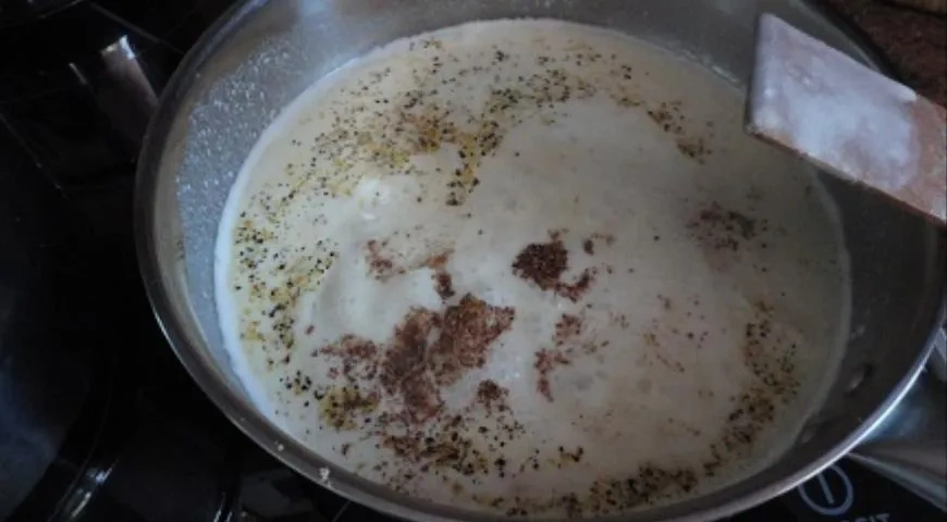 Лазанья с капустными листьями: шаг 3