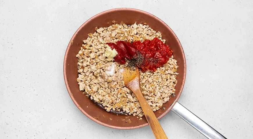 Лазанья в аэрогриле: шаг 3