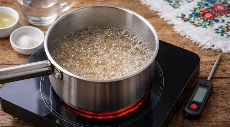 Леденцы «Петушки» на палочке: шаг 3