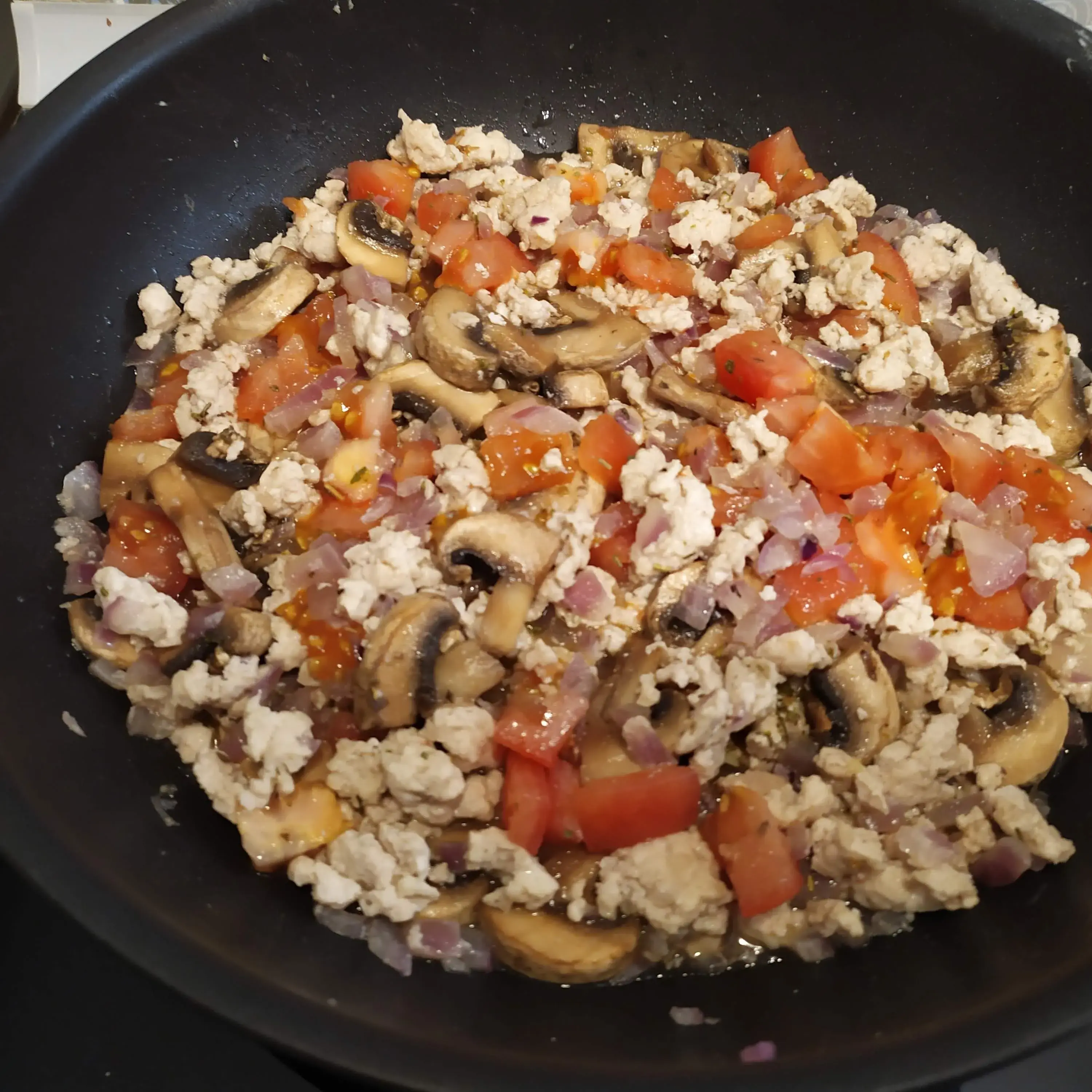 Ленивая лазанья из лаваша: шаг 3