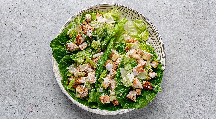 Ленивый Цезарь: шаг 3