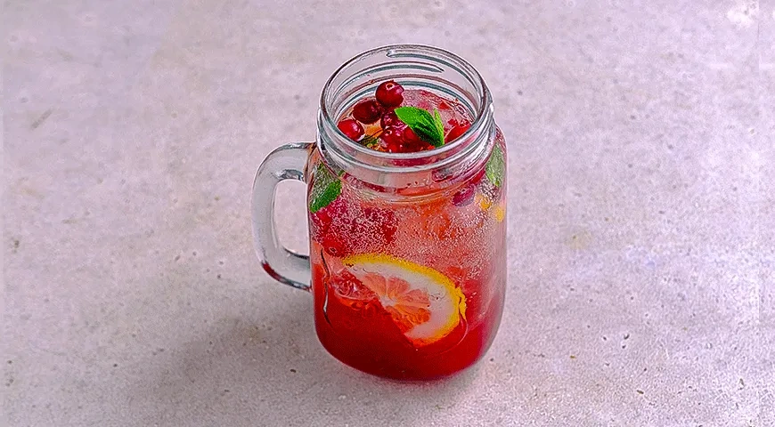 Лимонад «Клюквенный фейерверк»: шаг 3